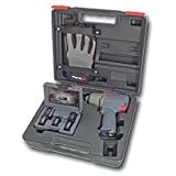 Ingersoll Rand 2135TIMAXKC Titanium 1/2 Drive Impact Wrench Gun With Sockets, Gloves & Case