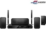 Philips Hts3376 Home Cinema System 51 System Dvdmpeg4 Player Hdmi Usb Upscaling Tv Video Home Cinema Home Cinema System