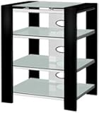 Techcraft EDH32B Sorrento High Boy Media Cabinet Audio Rack