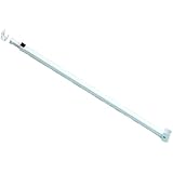 Ideal Security SK110W Patio Adjustable Door Security Bar, White