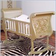 Bratt Decor ''Chelsea'' Cradle in Antique Silver