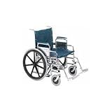 TuffCare Heavy Duty Folding Wheelchair, 450 lb. Weight Capacity, 22 Seat w/ Standard Footrests