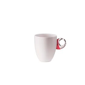 Guzzini Set of 2 Feeling Mugs in Red