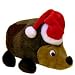 Santa Grunting Deluxe Hedgehog