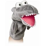 Plush Silly Sox Shark Sock Puppet 12