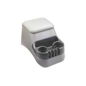 TSI Clutter Catcher Bench Seat Console Grey