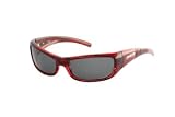DSO TORQ -Red Krystal Streak frame  Smoke lens by 