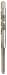 HSBT-0440 04-40 NC High Speed Steel 3 Flute Ground Thread Bottom Tap (Pack of 1)