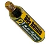 Genuine Innovations 12-Gram Threaded CO2 cartridge (3 Pack)