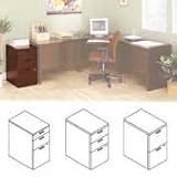 10500 Series pencil/media/file pedestal, mobile, medium oak, 28 high