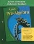 Pre-Algebra, Parent and Student Study Guide Workbook