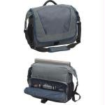 Targus Incognito Messenger Case Designed for 15.6 Inch Laptops TSM07003US Blue with Gray Accents)