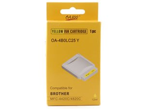 LC800 Brother Compatible Yellow Ink Cartridge