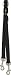 Kakadu Pet Empire Dog Leash Coupler, 1/2" x 9-15", Midnight  (Black)