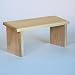 Economy Meditation Bench (Poplar)
