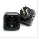 VP 13 - Converts European and Grounded German plugs to Grounded USA Plug