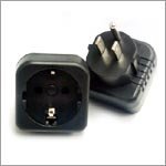 VP 13 - Converts grounded German and European plugs to grounded USA by VCT