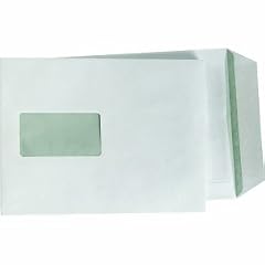 5 Star(TM) Versandtaschen C5 sk wei� mit Fenster 90 g/qm Inh.500