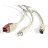 10FT 24V To Hosidenu+sb B Powered USB Cable