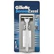 Gillette SensorExcel Shaver for Men with 2 Cartridges (Pack of 3)