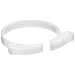 Acetal Snapper Type Hose Clamp, Quick Ratchet Closure, For 2" Nominal Tube OD, 1.73-2.01 Clamp ID (Pack of 100)