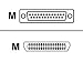APC - Printer cable - DB-25 (M) - 36 PIN Centronics (M) - 2 m