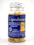 LIPODRENE 90 CT YELLOW PILLS NEW FORMULA LOSE WEIGHT