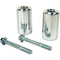 99-07 SUZUKI HAYABUSA: Shogun Motorsports Frame Sliders - Chrome Billet Aluminum On Sale