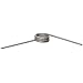 302 Stainless Steel Torsion Spring, Left Hand Wind Direction, 90° Deflection