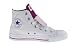 Converse Chucks All Star Hi 1X081 Double Tong Farbe: Weiß / Pink Gr. 35-46