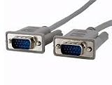 StarTech.com VGA Monitor Cable - Video cable - HD-15 (M) - HD-15 (M) - 10 ft - gray