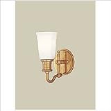 2501-AGB - Hudson Valley Bradford 1-Light Wall Sconce in Aged Brass
