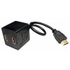 Low price Cables Unlimited Premium 12-inch HDMI Cable Splitter (PCM-2275)