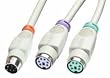 PS/2 Y-Adaptor Cable, 0.15m