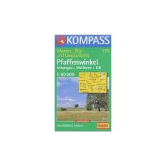 Carte touristique : Pfaffenwinkel - Schongauer Land