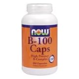 B-100 Caps by NOW Foods - Vitamins (250 Capsules)