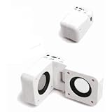 Konnect - Portable Stereo Speakers For SanDisk Sansa Fuze 2GB, 4GB,8GB,Sansa View,E200,E250,E260,E270,E280 & Sansa Clip MP3 Player