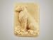 K9 Granola Factory Sitting Dog Goat's Milk Soap (4-oz bar - honey almond oatmeal)