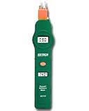 Extech MO100 Pocket Size Digital Pin Moisture Detector and Thermometer with Dual Display
