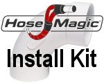 CVS-I CV-HM1 Hose Magic Install Kit w/Pipe Central Vacuum