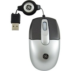 GE 98762 Laptop Retractable Optical Mini Mouse