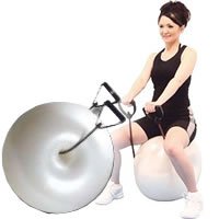 【クリックで詳細表示】ロデオボール3 バランスボール感覚で14通りのエクササイズが出来る