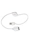 Retractable USB Data Cable , Mini 4-Pin 2.0