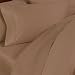 600TC Single-Ply Cotton Sheet Set with Bonus Cases, King, Pecan