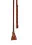 Leather Covered Bat with Picado Handle 16" Black