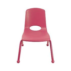 School Stack 10 inch Chair - Red
