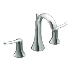 Moen Showhouse TS41708 Two Handle Lavatory faucet with Metal Drain Assembly, Chrome