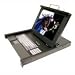 CTX LDS420D-8P 19 LCD 1U Rack Mount Console with 8-Port KVM and 106-Key Keyboard with Touchpad