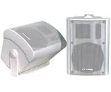 5 2-Way 125-Watt Indoor/Outdoor White Speakers