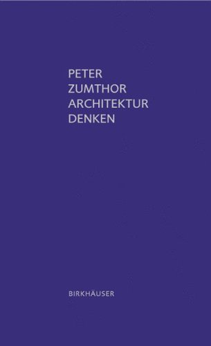 Architektur denken